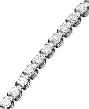 Diamond Bracelet, 14k White Gold Diamond Tennis (2 Ct. T.w.)