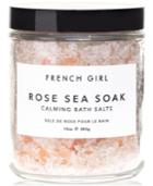 French Girl Rose Sea Soak Calming Bath Salts, 10-oz.