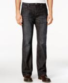 Inc International Concepts Men's Topaz Boot-cut Dark Blue Wash Jeans, Only At Macy's