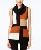 Inc International Concepts Petite Colorblocked Sweater, Only At Macy's