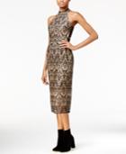 Rachel Rachel Roy Embroidered Contrast-trim Dress, Only At Macy's