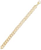 Men's Curb Link Bracelet In 10k Gold