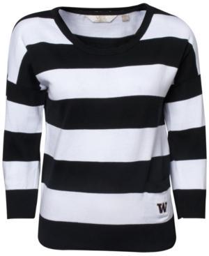 Vesi Women's Three-quarter-sleeve Washington Huskies Rugby Shirt
