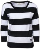Vesi Women's Three-quarter-sleeve Washington Huskies Rugby Shirt
