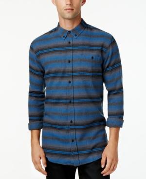 Ezekiel Men's Long-sleeve Sanders Stripe Shirt