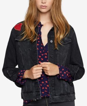Sanctuary Heartbreaker Embroidered Denim Jacket