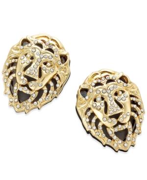 Thalia Sodi Gold-tone Lion's Head Stud Earrings, Only At Macy's