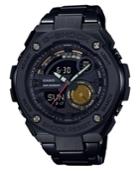 G-shock Men's Analog-digital Robert Geller G-steel Black Stainless Steel Bracelet Watch 52mm