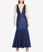 Fame And Partners Moroccan Dream V-neck Mermaid Dress