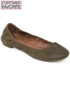 Lucky Brand Suded Emmie Flats Women's Shoes