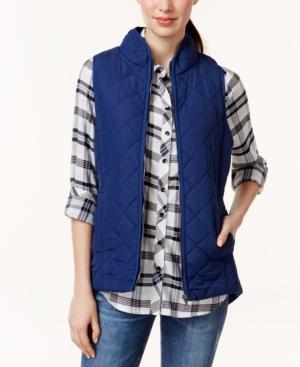 G.h. Bass & Co. Front-zip Puffer Vest