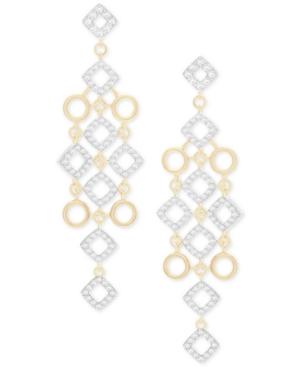 Wrapped In Love Diamond Chandelier Earrings (1 Ct. T.w.) In 14k Gold, Only At Macy's