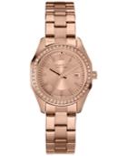 Caravelle New York By Bulova Women's Rose Gold-tone Stainless Steel Bracelet Watch 28mm 44m103 Women's Shoes