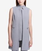 Calvin Klein Zip-pocket Topper Vest