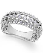 Diamond Band By Marchesa Certified In 18k White Gold (1 Ct. T.w.)