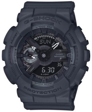 G-shock Women's Analog-digital Dark Gray Strap Watch 49x46mm Gmas110cm-8a