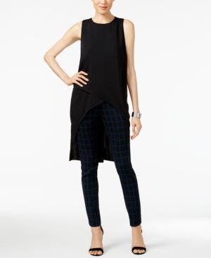 Alfani Crossover High-low Top, Created For Macy's