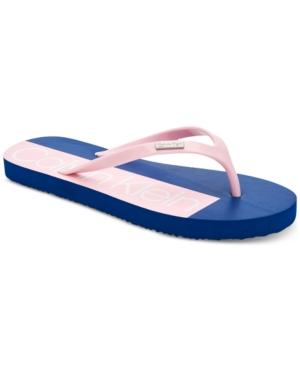 Calvin Klein Women's Sonic Flip-flop Sandals Women's Shoes