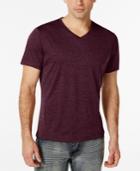 Alfani Black Men's V-neck T-shirt, Only At Macy's