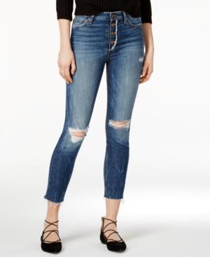 Joe's Charlie Ripped Button-fly Jeans