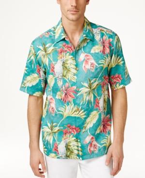Tommy Bahama Big And Tall Men's Take Flight Short-sleeve Shirt