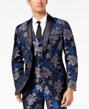 I.n.c. Men's Slim-fit Brocade Blazer, Created For Macy's