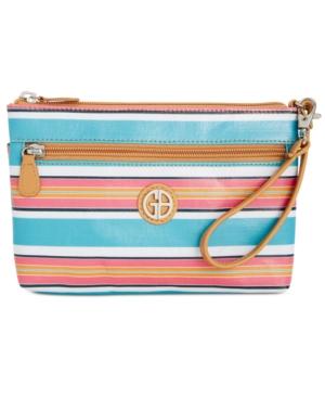 Giani Bernini Coated Canvas Wristlet, Created For Macy's