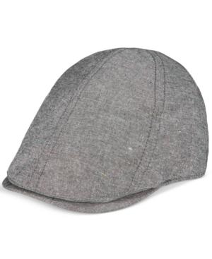 Sean John Men's Donegal Chambray Ivy Newsboy Hat