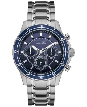 Guess Men's Chronograph Stainless Steel Bracelet Watch 48mm U0676g2