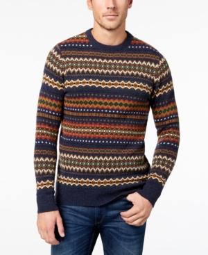 Barbour Men's Wool Fair Isle Sweater