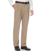 Haggar Big And Tall Dress Pants, Cool 18 Pleated Microfiber