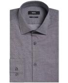 Boss Men's Slim-fit Dot Dress Shirt