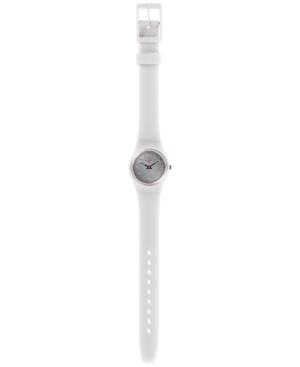 Swatch Women's Swiss Lady Spy Tech Mode Light Gray Silicone Strap Watch 25mm Lm139