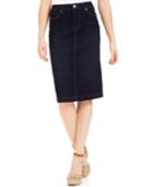 Style & Co. Petite Denim Skirt, Rinse Wash, Only At Macy's
