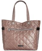 Calvin Klein Cire Reversible Extra Large Quilted Nylon Tote