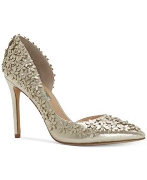 Inc International Concepts Women's Karlay Floral Embellished Evening Pumps, Only At Macy's Women's Shoes