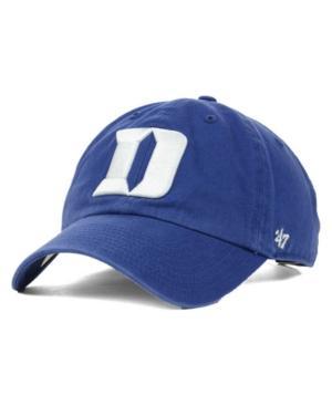 '47 Brand Duke Blue Devils Clean-up Cap