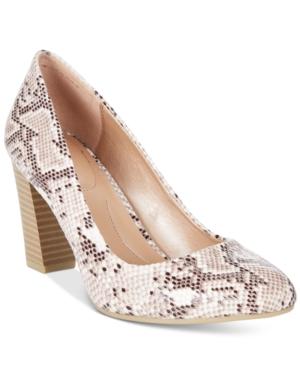 Style & Co. Asyaa Block-heel Pumps, Only At Macy's Women's Shoes