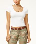 American Rag Juniors' Convertible Strappy Keyhole Top, Only At Macy's