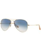 Ray-ban Aviator Gradient Sunglasses, Rb3025 58