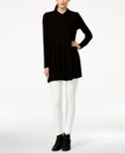 Eileen Fisher Collared Button-up Tunic