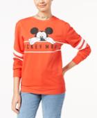 Hybrid Juniors' Disney Chill Mickey Graphic Sweatshirt