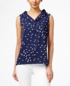 Style & Co. Sleeveless Hooded Top, Only At Macy's