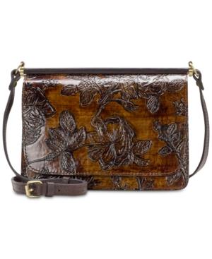 Patricia Nash Bark Leaves Caprera Crossbody, Created For Macy's