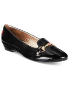 Marc Joseph New York Wall Street Chain-detail Flats Women's Shoes