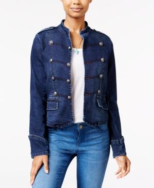American Rag Hayes Wash Denim Band Jacket, Only At Macy's
