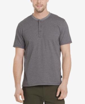 G.h. Bass & Co. Men's Feeder Stripe Henley T-shirt
