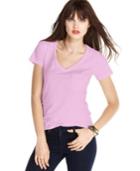 Maison Jules V-neck Pocket Tee