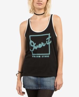 Volcom Juniors' Over It Graphic Tank Top