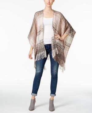 Cejon Plaid Boucle Cape